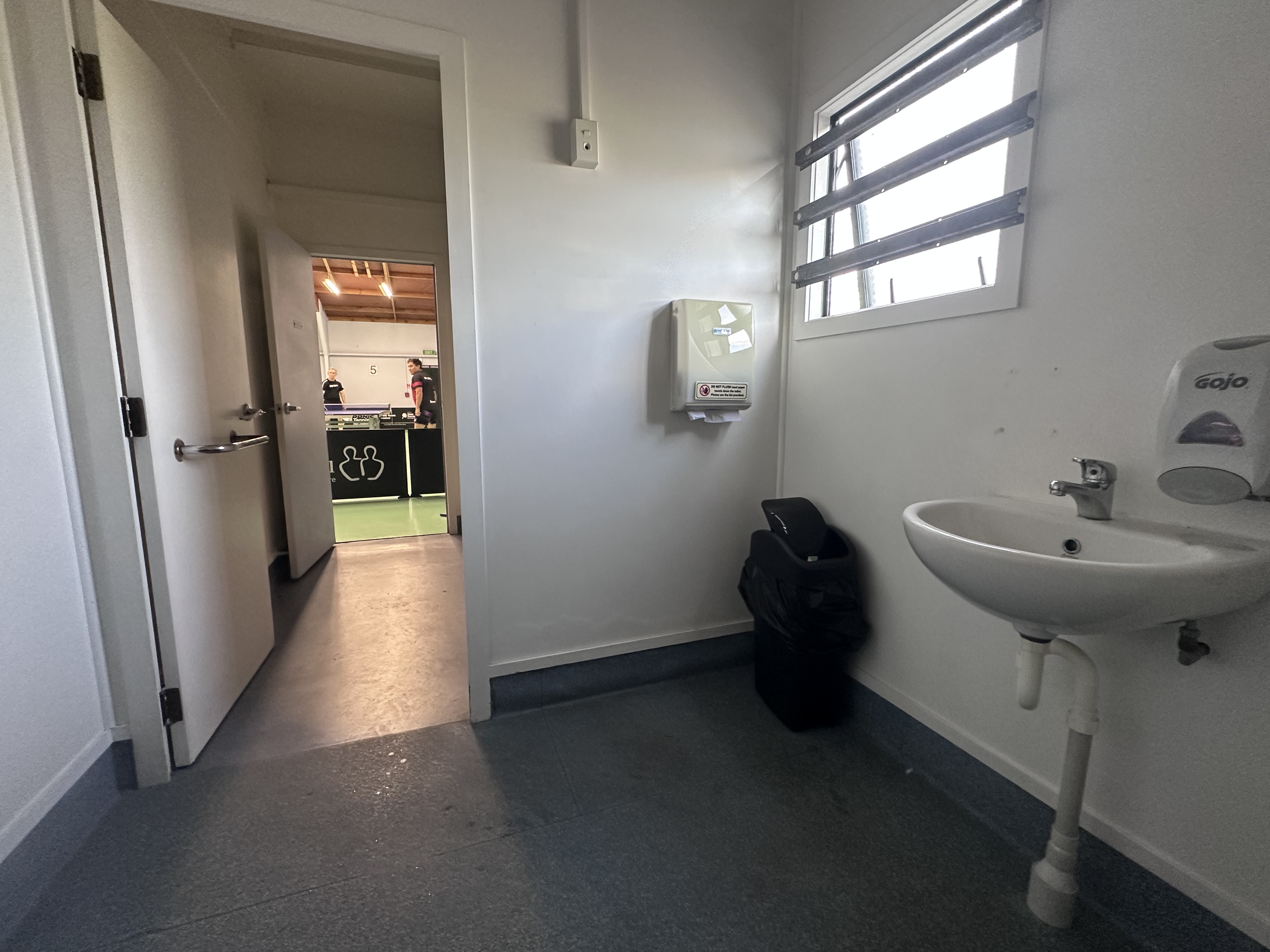 Accessible bathroom with shower