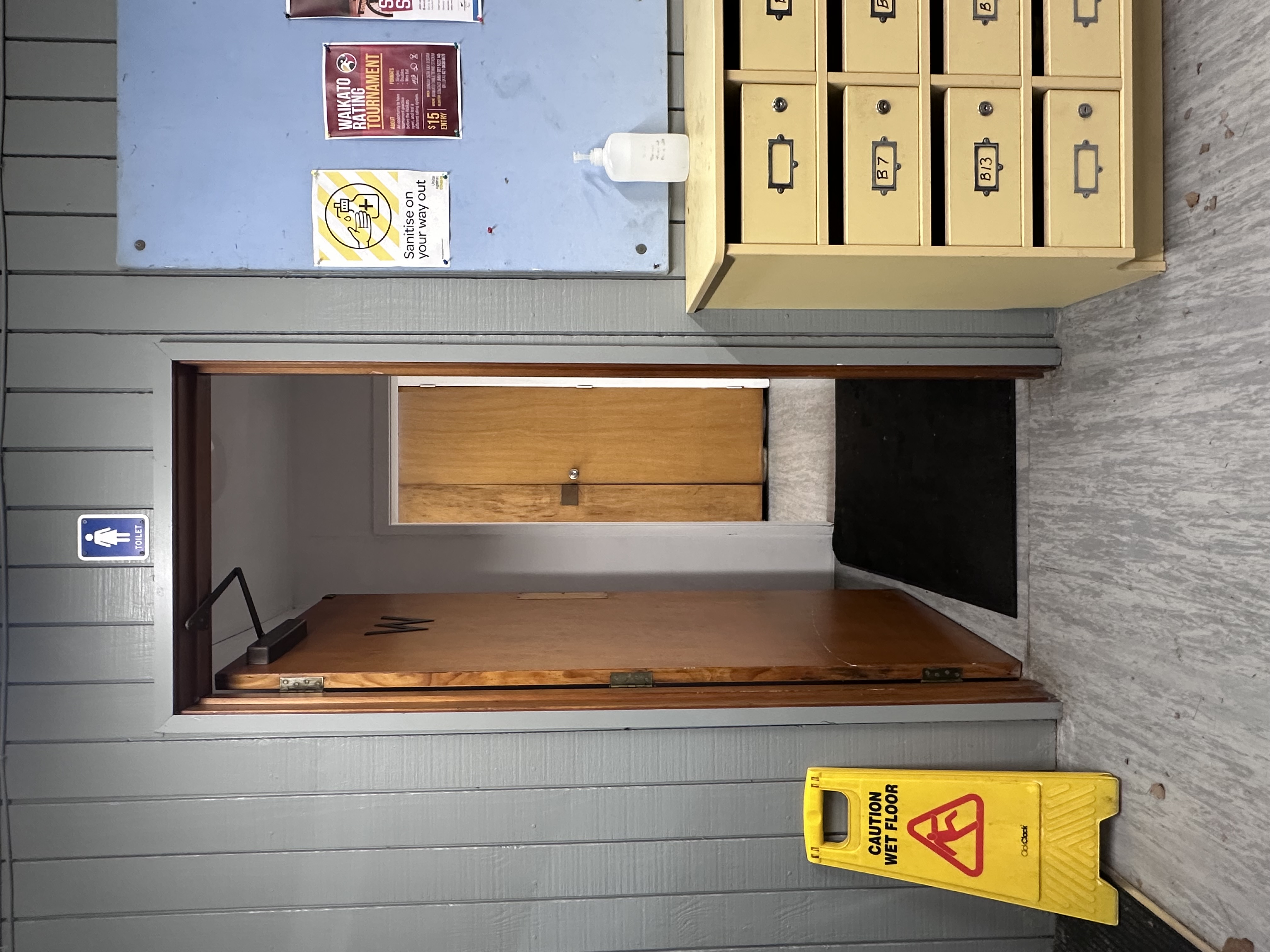 Entry to bathroom