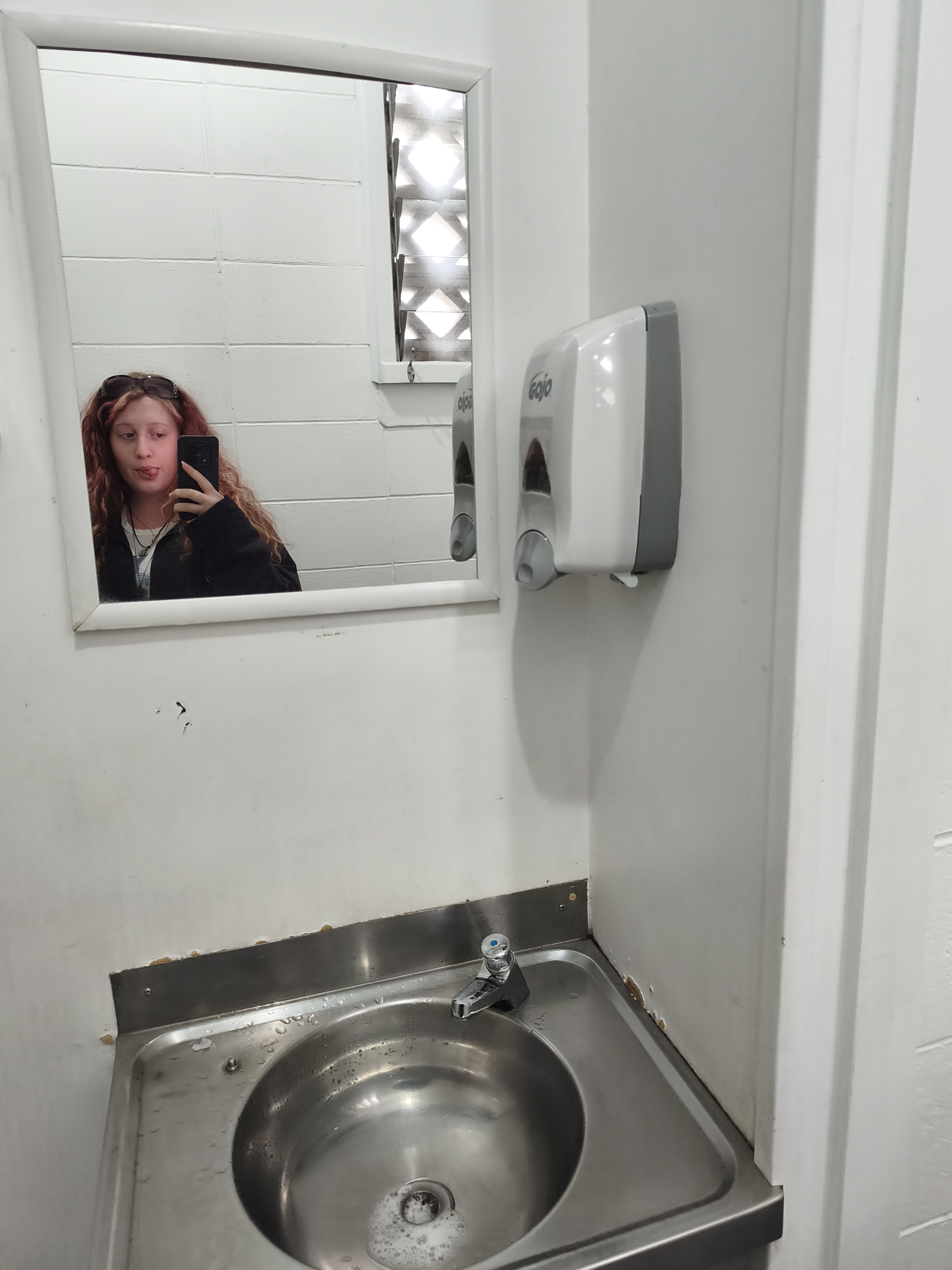 Soap dispenser is too high up